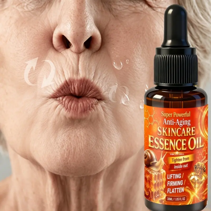 Superior Skincare Essence, Q10 Collagen Retinol Niacinamide, Instant Firming, Tightening, Reduces Fine Lines, Wrinkles, Crow's Feet, Frown Lines