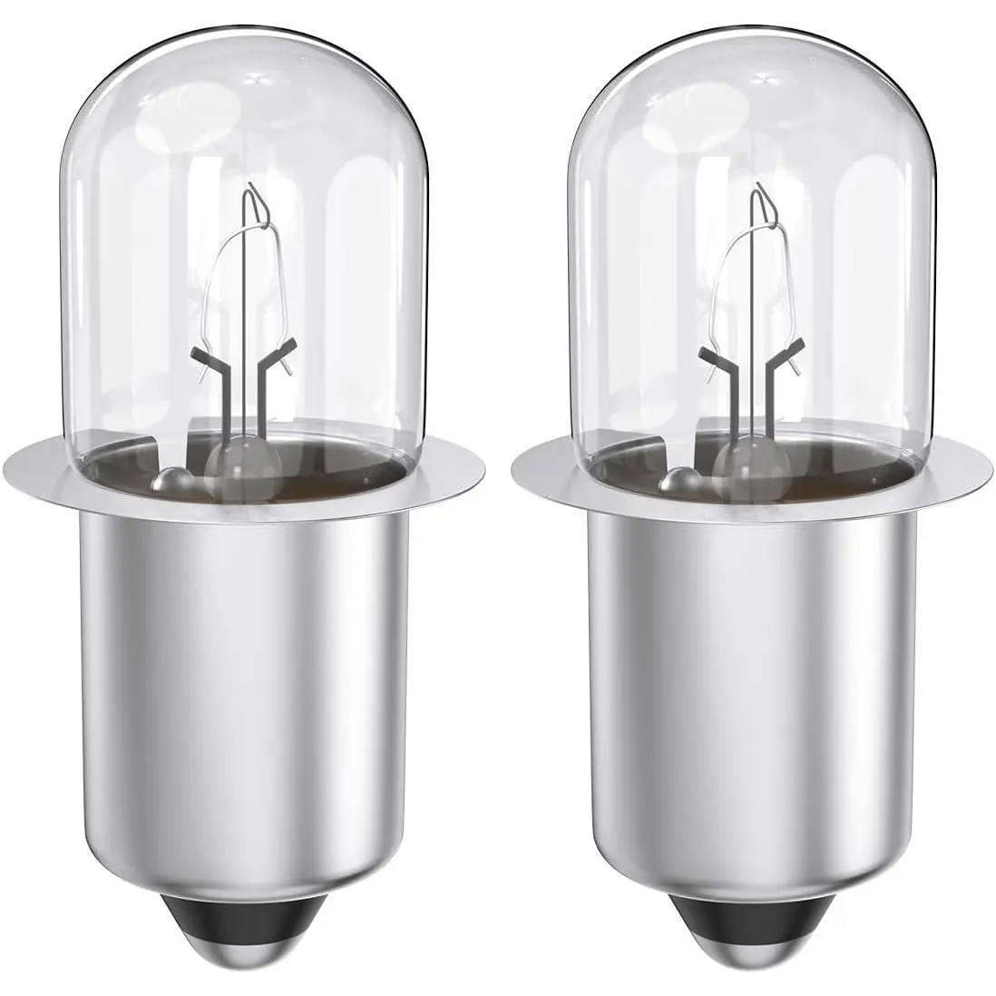 18V 0.6A Xenon Flashlight Bulb - 2 Pack