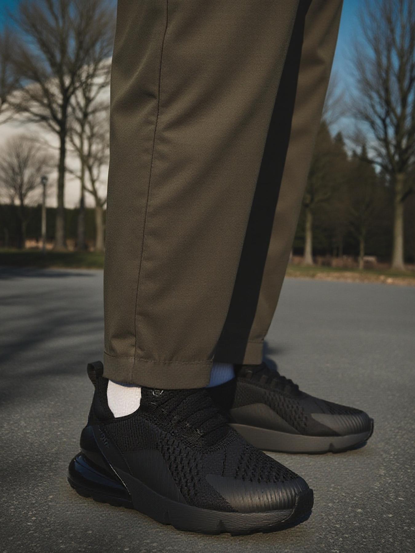 Men's  Air Cushion Running Sneakers, Breathable Mesh Upper, Shock-Absorbing Sole, Athletic Gym Shoes for American Athletes