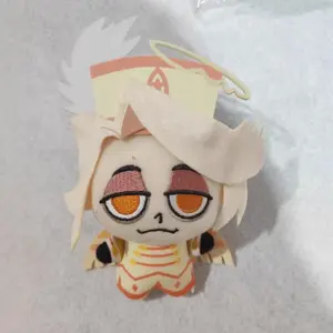 New Anime Hazbins Hotels Plush Doll Cartoon Movie Peripheral Niffty Plushie Soft Stuffed Doll Toy Gift For Kids