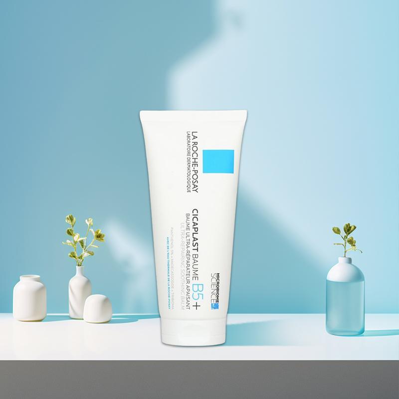 La Roche-Posay Cicaplast Baume B5 Soothing Repairing Balm 100ml/97g/3.3oz | Antibacterial Collagen Complex Moisturizer | For Sensitive Dry Skin Peeling | Hypoallergenic Gentle Everyday Mild Care