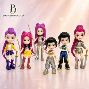 6-Piece Figurine Set（bagged） – Anime Model Toy Decorations, perfect for home collections and office desk display. An excellent gift choice for Christmas and New Year. 3.94 in Display Toys