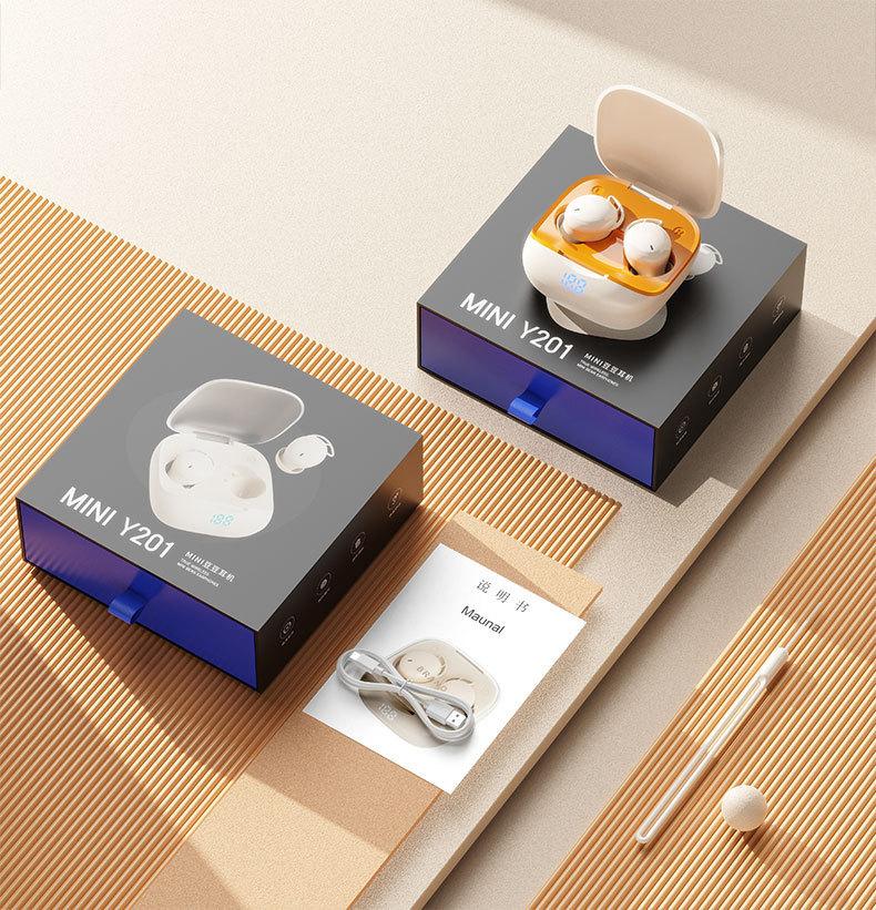 Sleep headphones, painless for side sleepers, no ear pressure, 2026 new model, in-ear noise-canceling, long battery life, sleep Bluetooth headphones