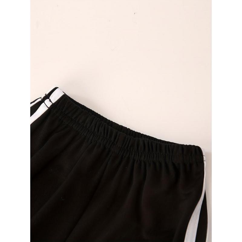 Boys' Lightweight Pants with Side Color Blocking, Children's Sports Pants, Casual Lightweight Jogging Pants Outdoor Activities