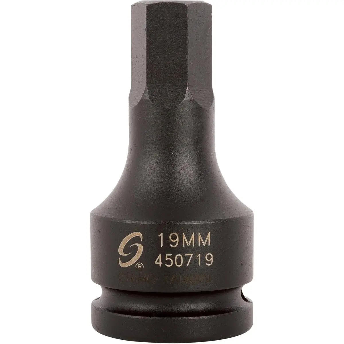 3/4-Inch Drive 19mm Hex Impact Socket, Heavy-Duty Driver for Lug Nuts and Bolts, Garage, Auto Repair, DIY Installation, for DIY Repair and Workshop Projects