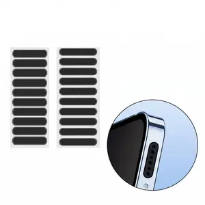 20 PCS Universal Smartphone Speaker Dustproof Mesh Covers Audio Clarity Enhancing Easy to Apply Ideal Gift for Any Occasion Without Battery-YY0