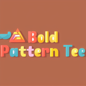 Bold Pattern Tee