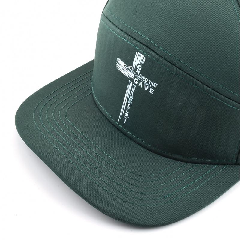 Printed baseball cap for men and women, mesh sports hip-hop cap, sun-shading mesh cap, flat-brim cross baseball cap