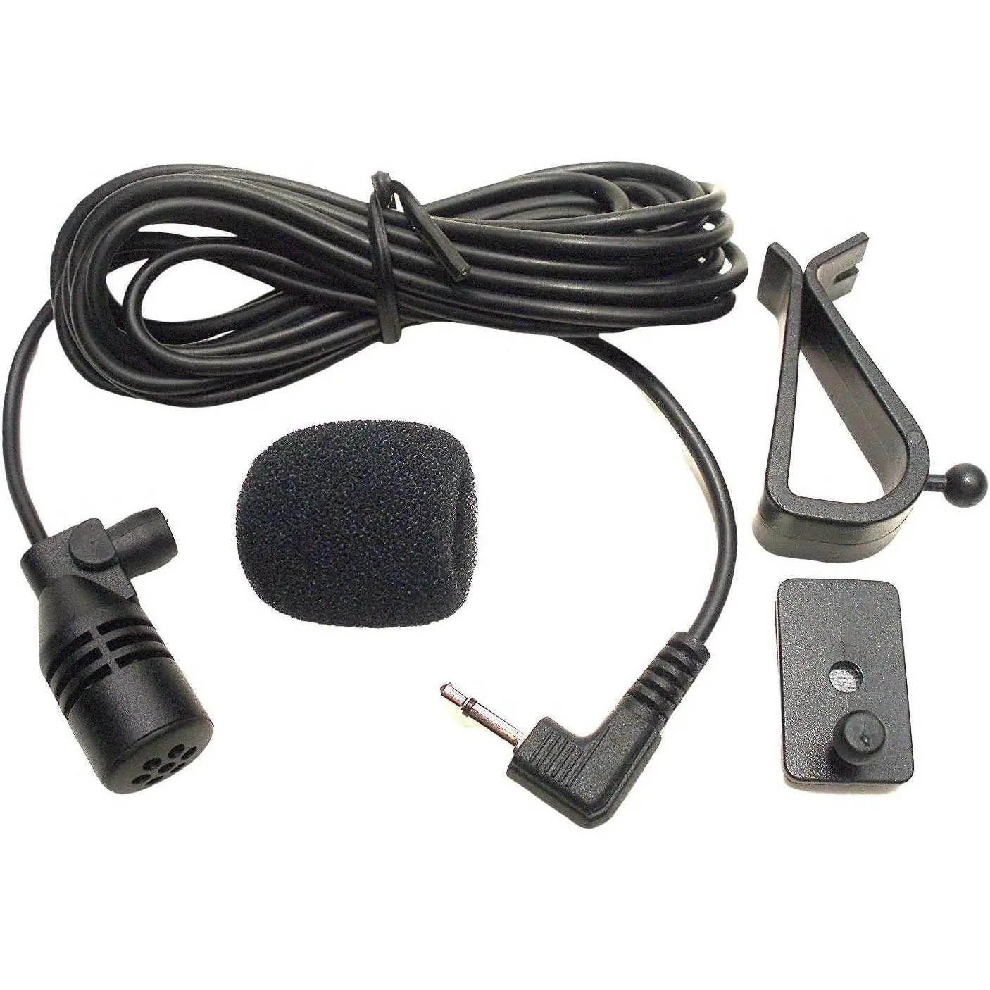 AVH-W4500NEX Microphone Mic 2.5mm Compatible for  DMH-1500NEX,MVH1400NEX,AVH-1400NEX,AVH-2400NEX,AVH-2500NEX,AVH-W4500NEX,AVH-W4400NEX,AVH-220EX,MVH-300EX in- DVD/CD  Stereo Receiver