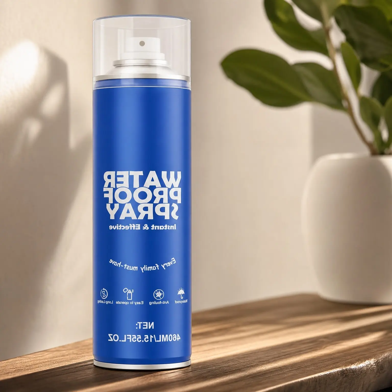Shoe Waterproof Spray – Rain & Stain Nano Repellent for Suede, Sneaker, Canvas, Leather, Fabric | 15.55 OZ Shoe Protector SprayGift