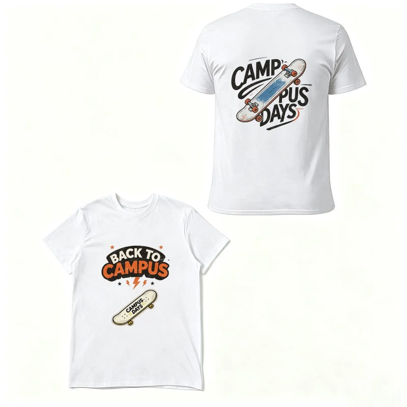 2026 Big Size Print 180G Heavy Cotton Graphic Tee