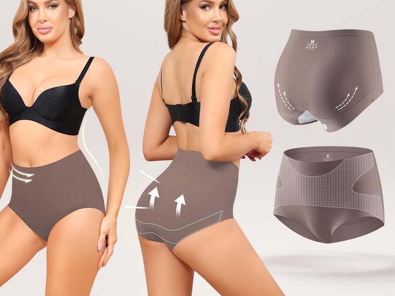 LEVAO 5 Pack Seamless High Waist Underwear for Women, No Show, Full Coverage, Soft & Stretchy Briefs S-XXL LEVAO 5 Pack Seamless High Waist Underwear for Women, No Show, Full Coverage, Soft & Stretchy Briefs S-XXL