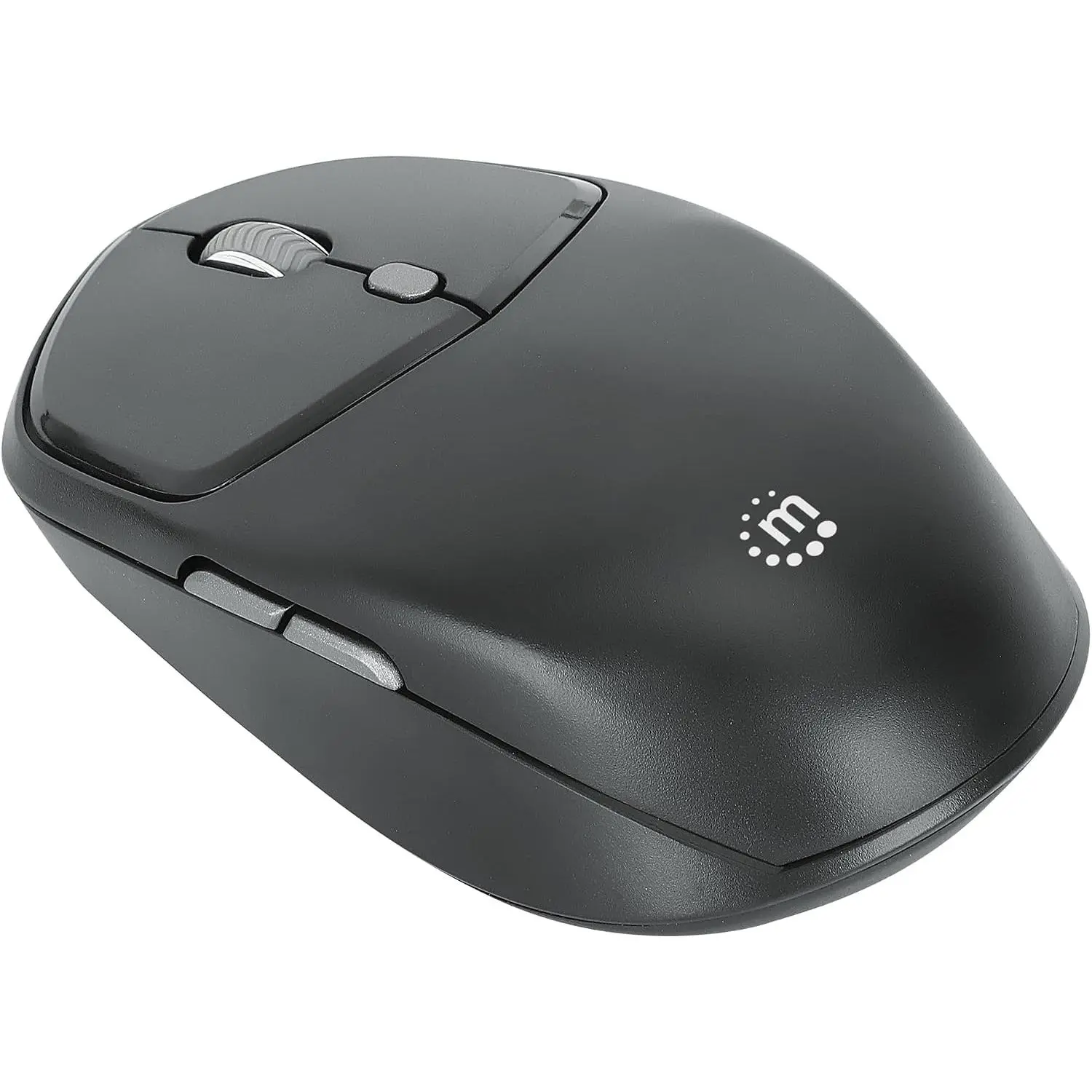 Compact Travel  – 2.4 GHz RF, 800/1200/1600 dpi, Six Buttons with Scroll Wheel, USB-A & USB-C 2-in-1 Receiver Dongle – for Laptop, , PC -3  Mfg Warranty–190244