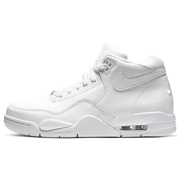 Nike Flight Legacy Retro Basketball Shoes for Men and Women – Mid-Top, White Verifiable, with credentials and supporting global authentication