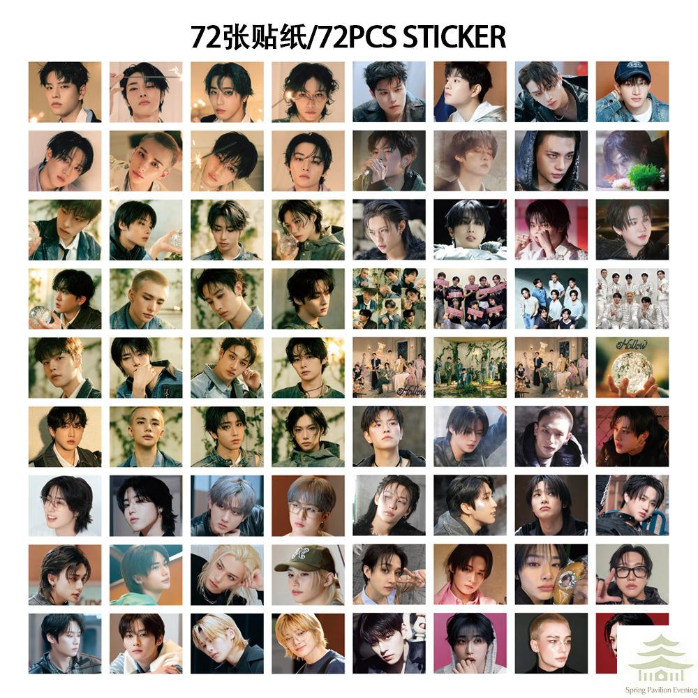 New 127PCS Kpop SKZ Boy Stickers Photocard HOLLOW New Album Korean Star Lomo Cards Photo Print Card Set Fans Collection Postcard