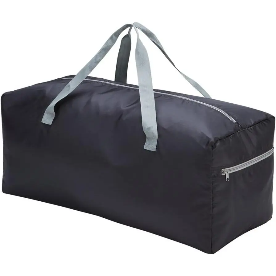 Foldable Duffel Bag 30" / 75L Lightweight with Water Rresistant for Travel-Black