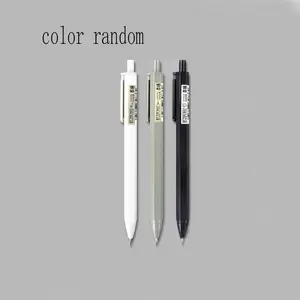 3pcs Mechanical Pencils 0.7mm Automatic Pencil - Random Colors Cute Writing Drafting Drawing Pens for School Office Stationery Supplies - Bulk Fine Point Shaking Retractable Lead Pencil for Student Back to School Gift