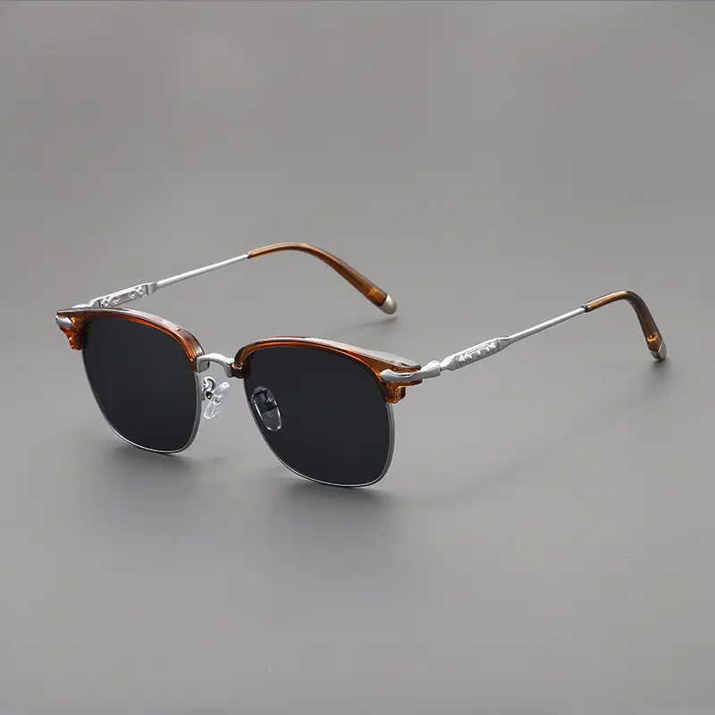 Vintage Oval Polycarbonate Sunglasses with Modern Tinted Lenses, Unisex Eyewear for Outdoor Sports and Casual Everyday Use