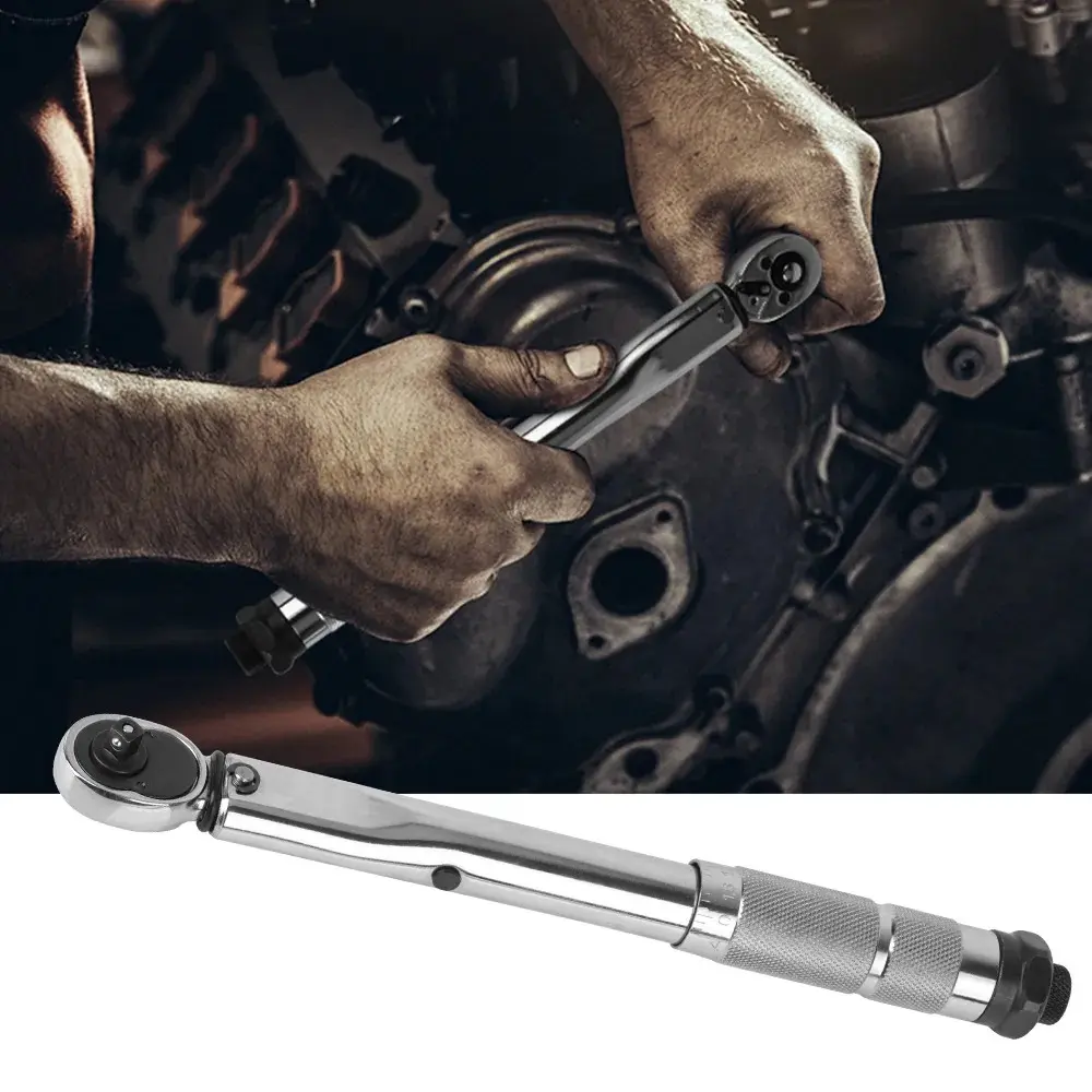 1/2 Inch Pre-Set Torque Wrench 28-210n.m, Auto Repair Tire Special Large Fly Torque Wrench, Mechanical Kilogram Force Torque Wrench