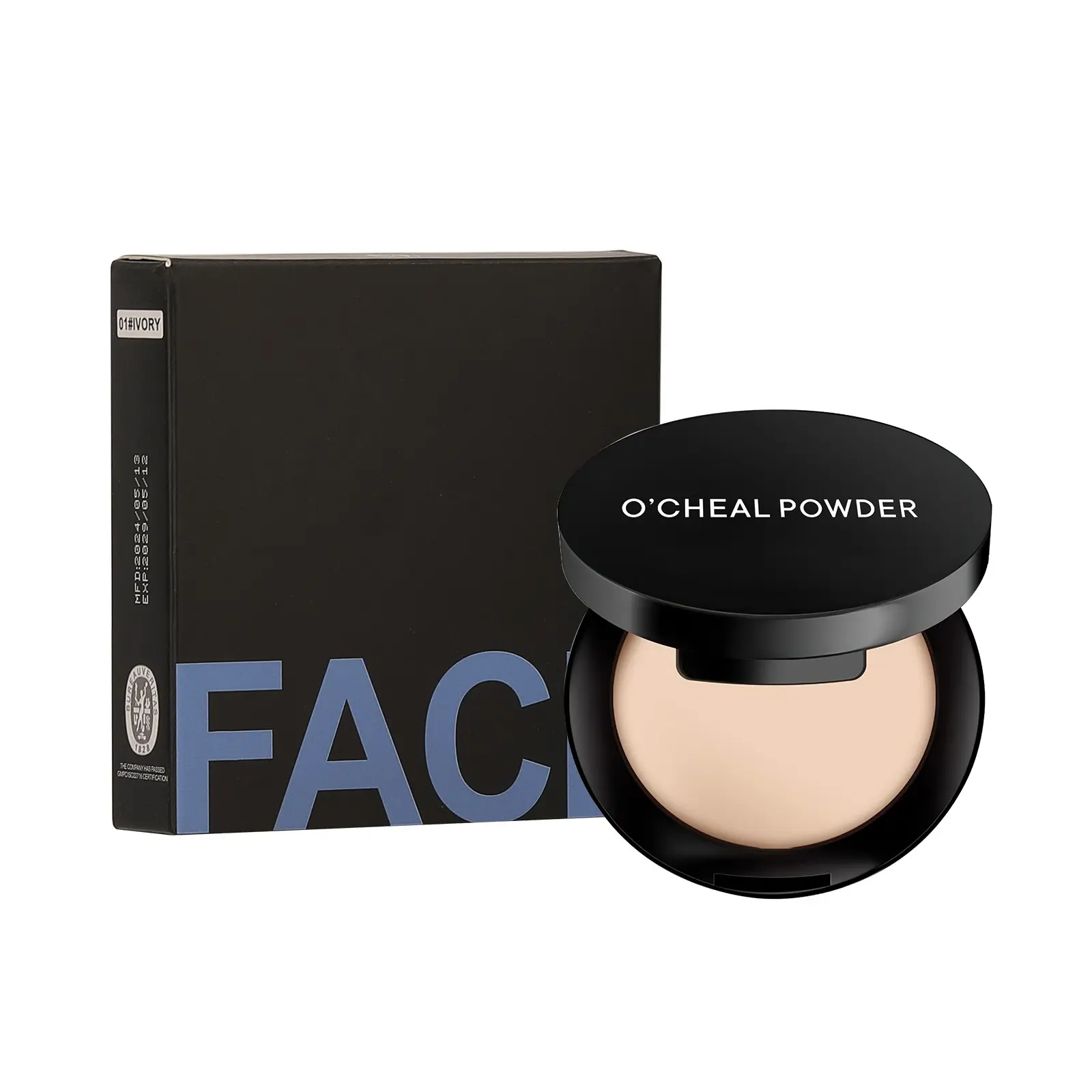High-Quality Foundation Powder, Natural Finish, Oil-Control Formula, Long-Lasting Coverage, Ideal for Daily Use, Perfect Makeup Base