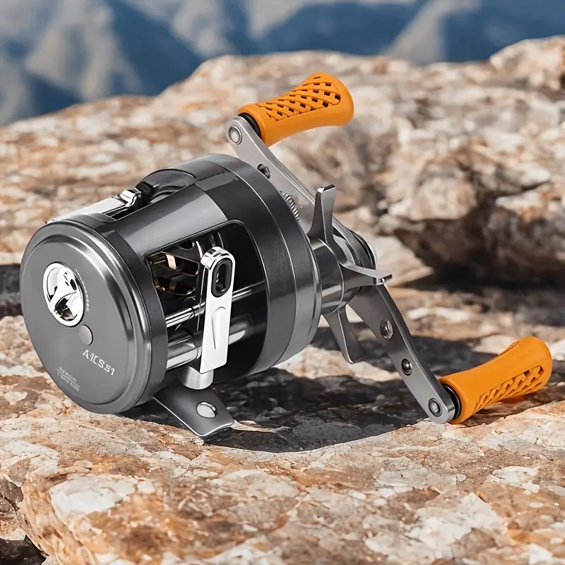 BFS Baitcasting Reel, 6.2:1 Gear Ratio 11+ 1BB Smooth Round Fishing Reel, Ultra-lightweight Micro Casting Reel, 8KG Max Drag Magnetic Brake Reel, Ideal for Trout and Bass Freshwater Fishing