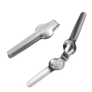 Chestnut Clip Nutcracker Opener Nuts Peeler Shelling Walnut Cracker Sheller Stainless Steel Additions for Pliers Gadgets Tool
