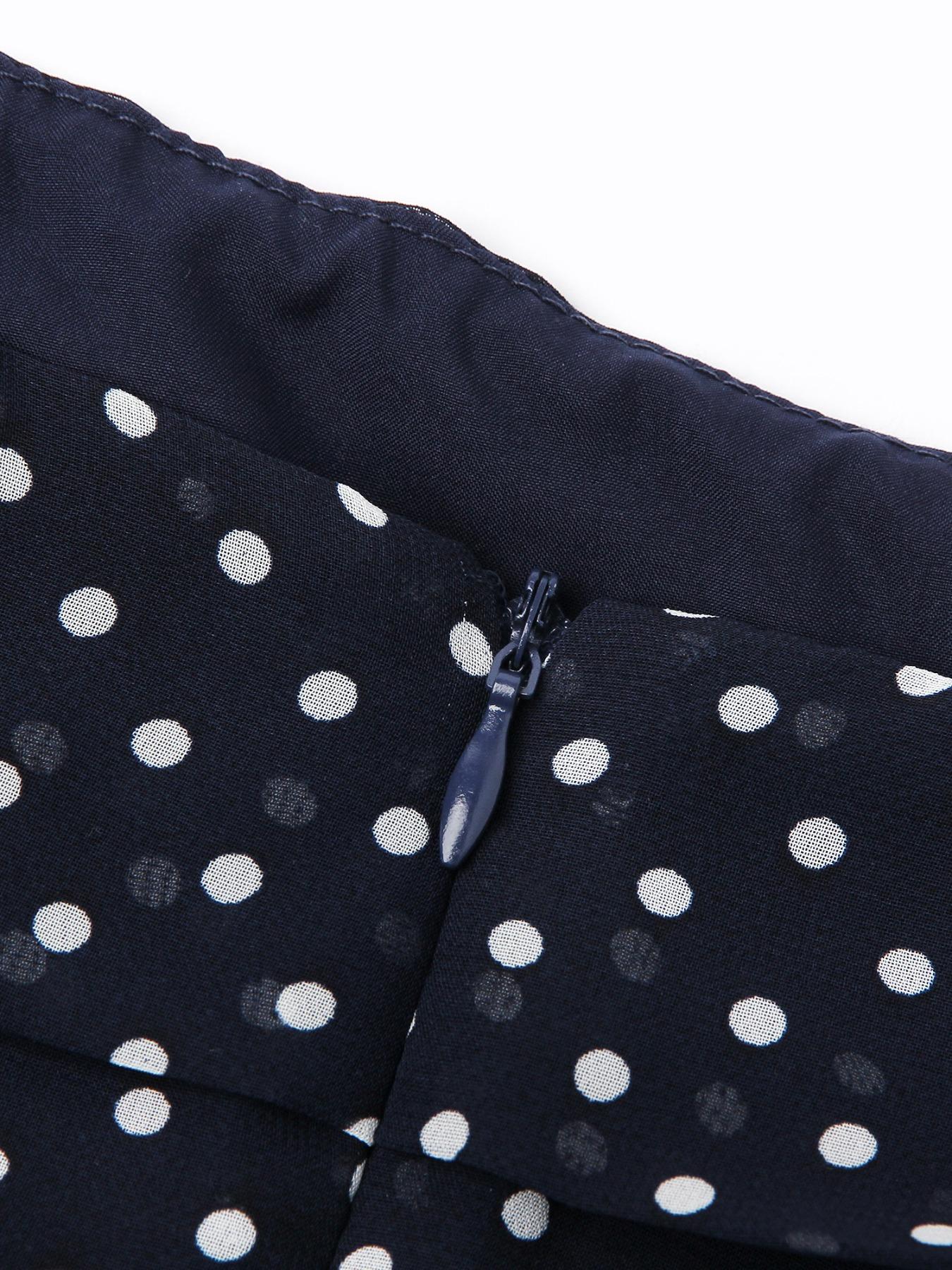 Women's Polka Dot Print Bodycon Tube Dress, Casual Fashion Strapless Dress for Daily Outdoor Wear, Ladies Dress for Summer