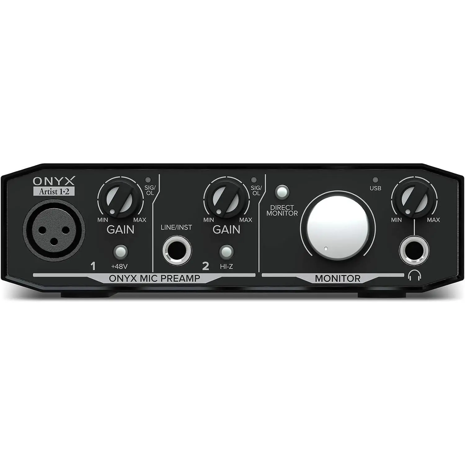 Audio Interface, Onyx Artist 1X2 USB Audio Interface (Onyx Artist 1-2)