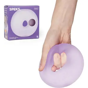 Jumbo Loop Gel-Filled Stress Ball,Ultra-Squishy Fidget Toy for Stress Relief&Focus,Anxiety Ball Adults&Teens,Sensory Squeeze Toy
