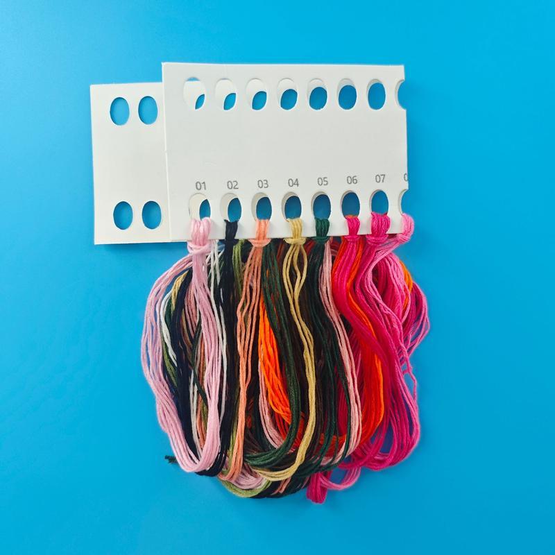 Bear Flower Embroidery Kit – DIY Needlework Craft Set with English Guide Beginner-Friendly Floral Stitching Project Ideal for Relaxing Crafts & Unique Home Decor