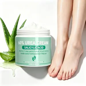 60% Urea Cream, Moisturizing Nourishing Hydrating Exfoliating Foot Care Cream for Soothing Dry Skin, Smoothing Foot Care Product for Daily Use, Moisturizer, Exfoliant, Foot Balm