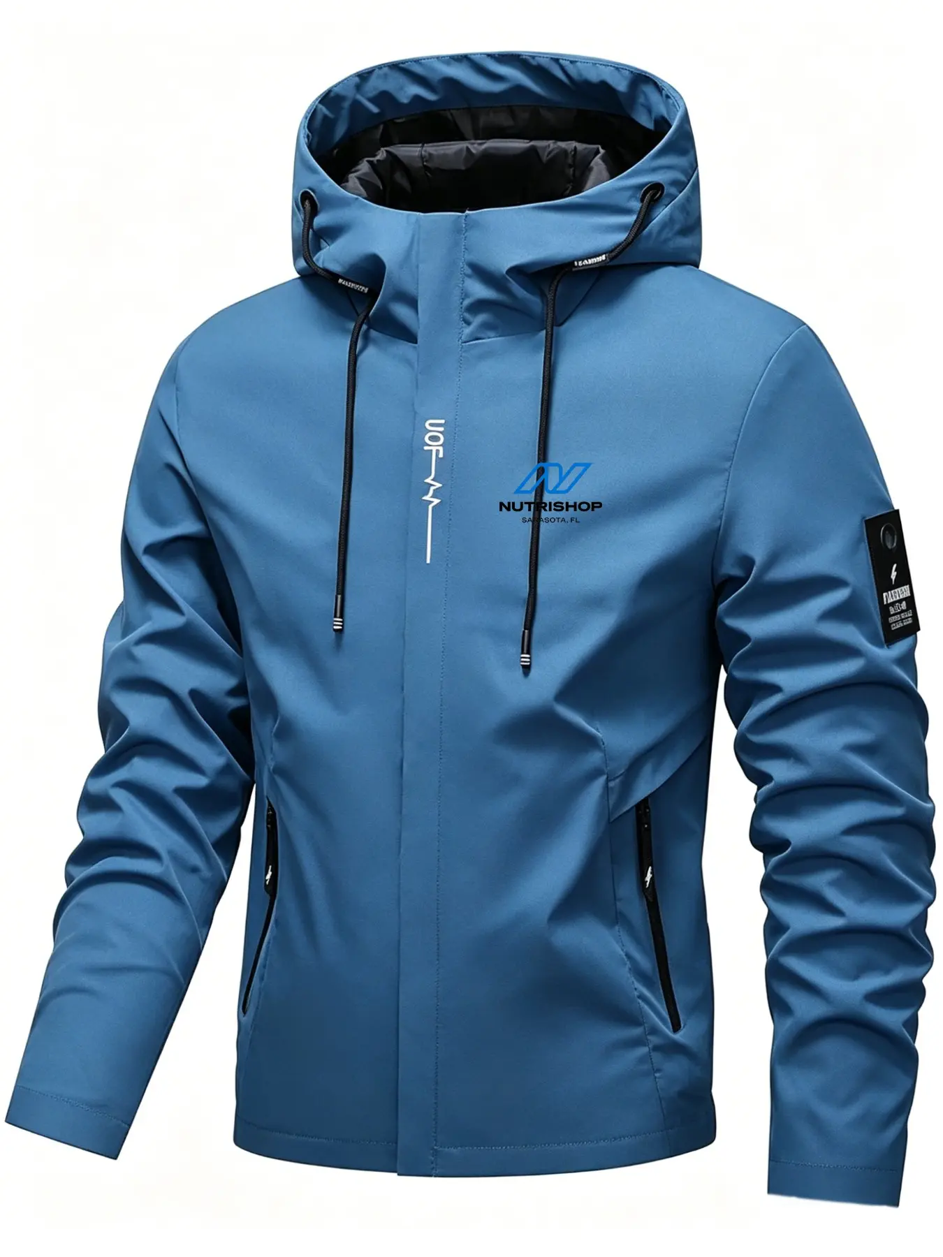 Outdoor Essential Tactical Style Jacket, All Season Windproof Waterproof, High Stretch Breathable, Ideal for Hiking School Work