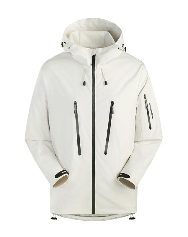 Kyn Apparel  Men's Women's Waterproof Jacket Hiking Camping Trekking Mountaineering Rain Coat Unisex Outdoor Sport Windproof Windbreaker