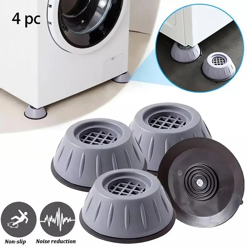 4 Pcs Anti-Vibration Washing Machine Support Pads