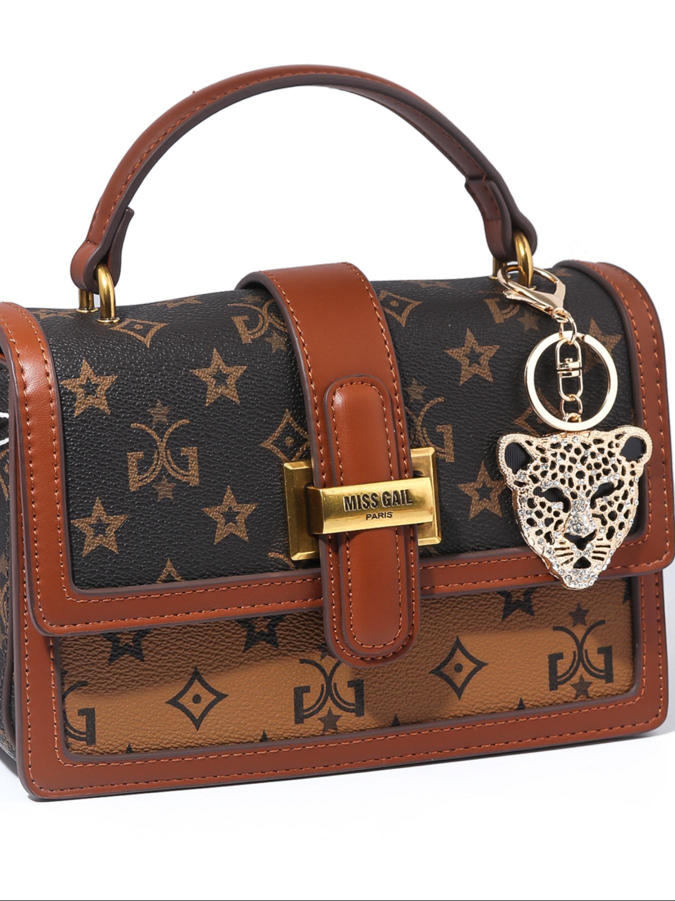 Leopard Head Design, Fashionable Alloy Keychain for Women & Men, Trendy All-match & Exquisite Keychain for Birthday Gift