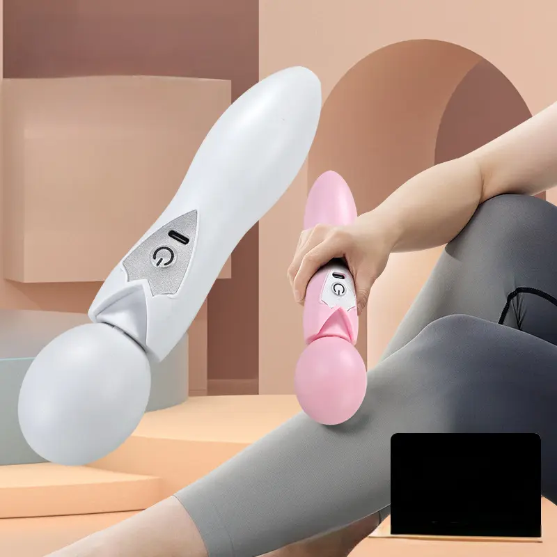 Vibration massager, multifunctional electric relaxation massager for women, muscle therapy, stepless speed adjustment, handheld