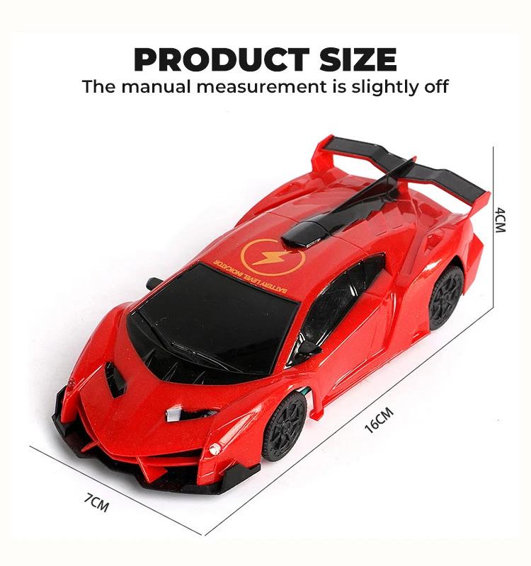 New Wall Climbing Remote Control Car Expert Level Gravity Defying RC Car Christmas Gift for Boys Rechargeable Alloy Cyber-Truck Transformable Mini Forklift Toy Dual-Tire Drift High-Speed LED Off-Road All Terrain 2.4GHz Monster