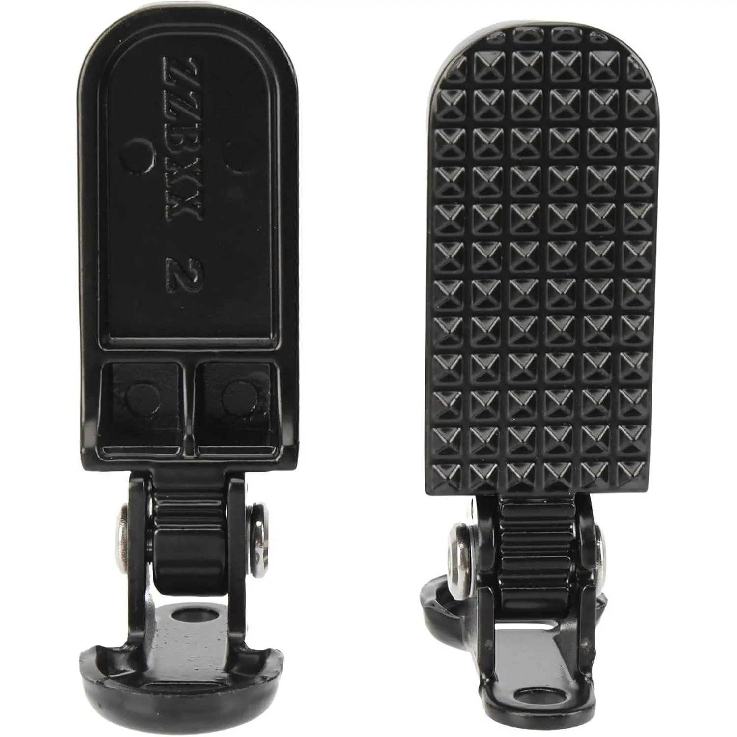 Aluminum Alloy Folding Bike Rear Pedals 🚲   Foldable Footrest Foot Pegs for Bicycles