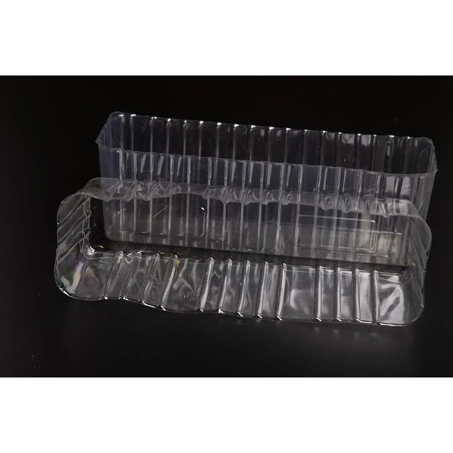 Clear Plastic Liners Inserts for Wood Boxes and Planters 19.5" x 3" x 3.75" Pack of 12 Fits Standard 20" Planter L200404