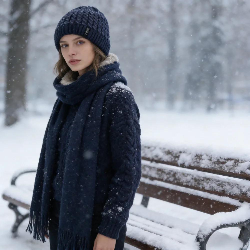 Hot Sale Unisex Casual Winter Hat SPORT Label Twisted Pattern Knitted Hat Winter Cozy Soft Beanie Hats