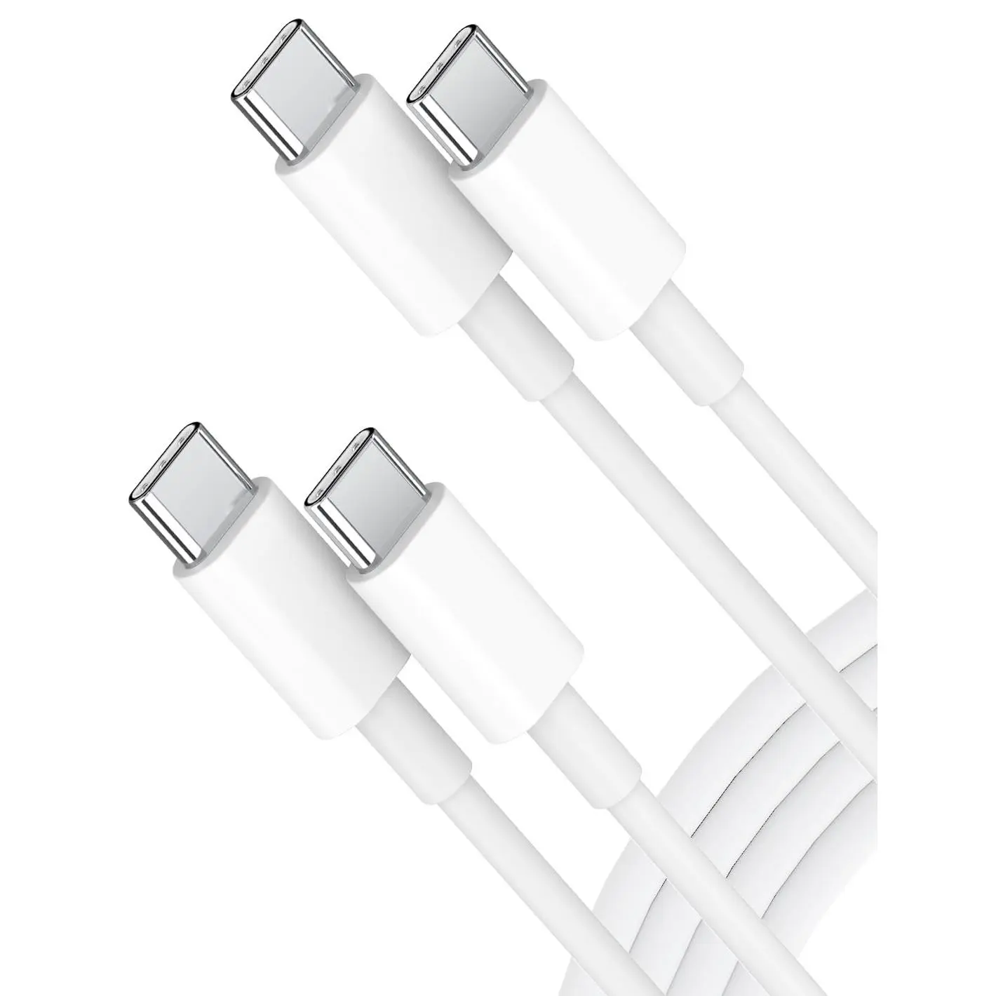 USB C to USB C  ,  Charger 60W 2Pack 3.3 ft Type C Cord