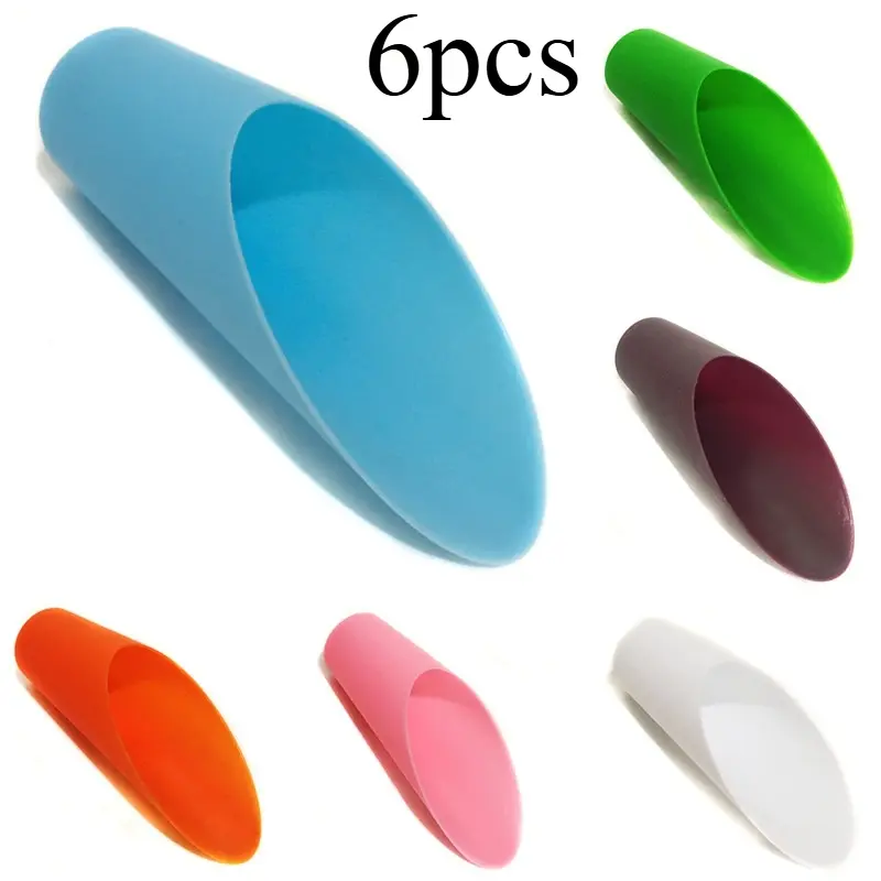 6pcs new soil plastic shovel cup DIY bonsai plant gardening tool assistant
