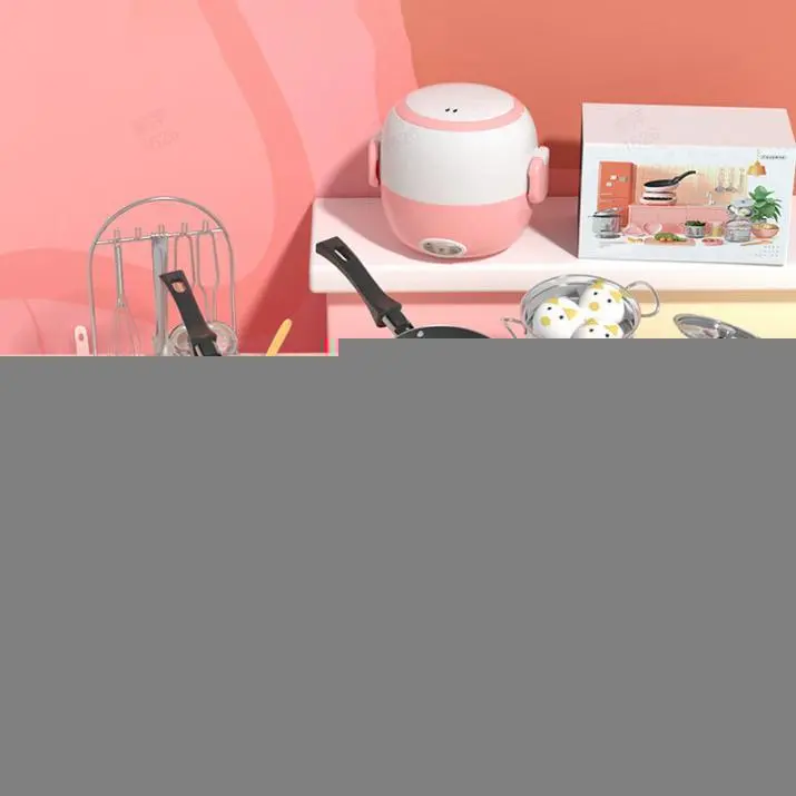 Children's Real Cooking Mini Kitchen Toys - 22 PCS Set