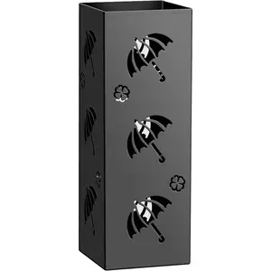 Stylish Indoor Umbrella Holder Stand for Entryway, Convenient Umbrella Storage Solution Keeps Your Floors Dry and Tidy