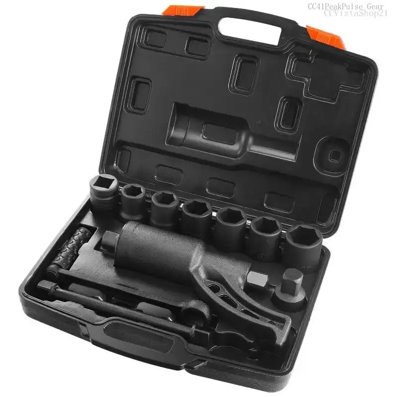 Torque Multiplier, 1 Inch Drive Lug Nut Wrench/Multiplier Heavy Duty Torque Multiplier Wrench Set, 1:58 4800N.m Lug Nut Remover, Includes 8 Sockets (24-38mm) and Storage Case VEVOR Super Brand DayEverlanelnspired17CCVistaShop21CC41PeakPulse Gear