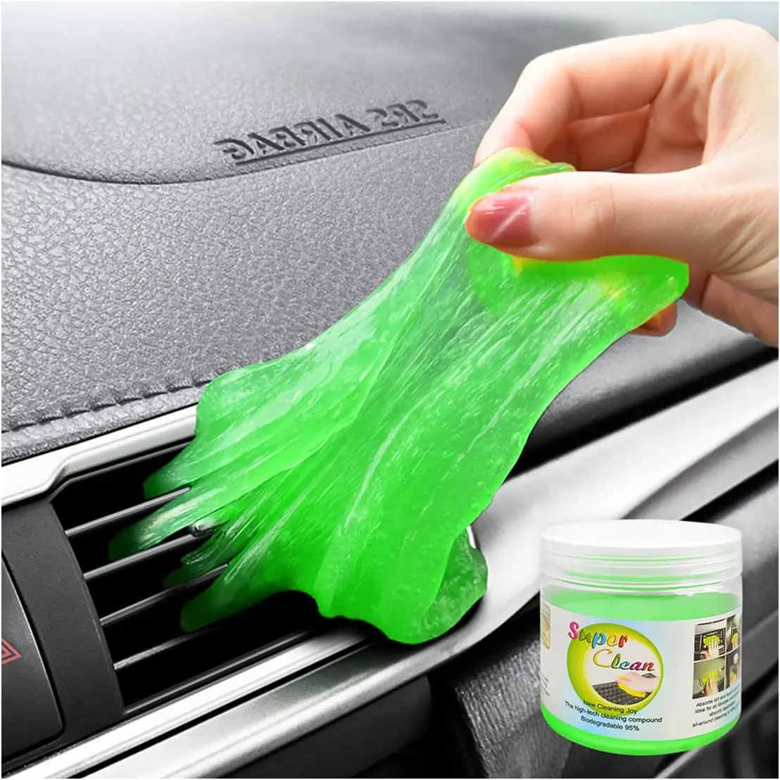 RV Solid Form Cleaner - Light Green Automotive Interior Surface Cleaner, Household Cleaner