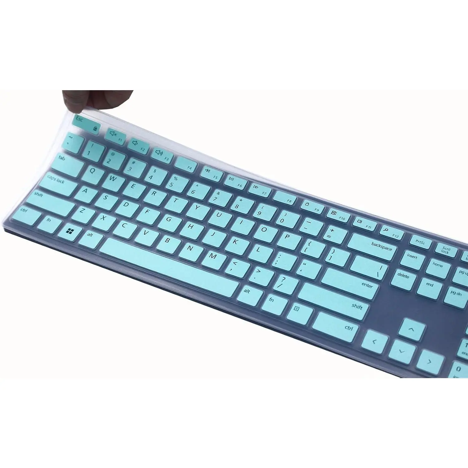 Keyboard Cover  Compatible for  Pro KM5221W Keyboard &    Keyboard KM7321W &  Pro Keyboards KB500 (Clear)