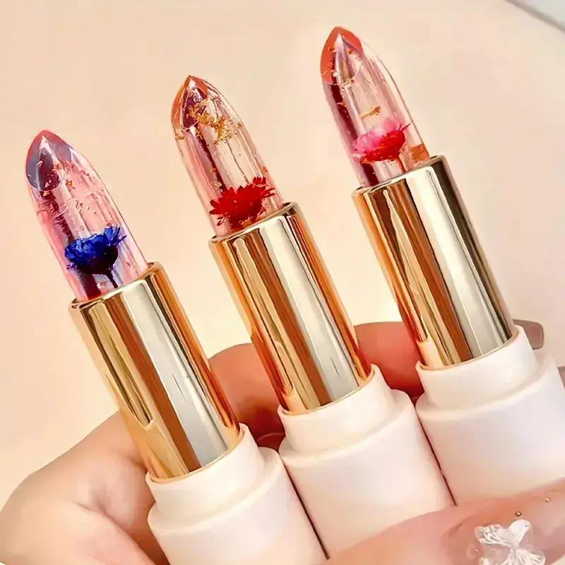 Juicy Temperature Color Changing Lipstick, Moisturizing Flower Lip Balm, Hydrating Lip Gloss for All Occasions Makeup #TOP PICKS