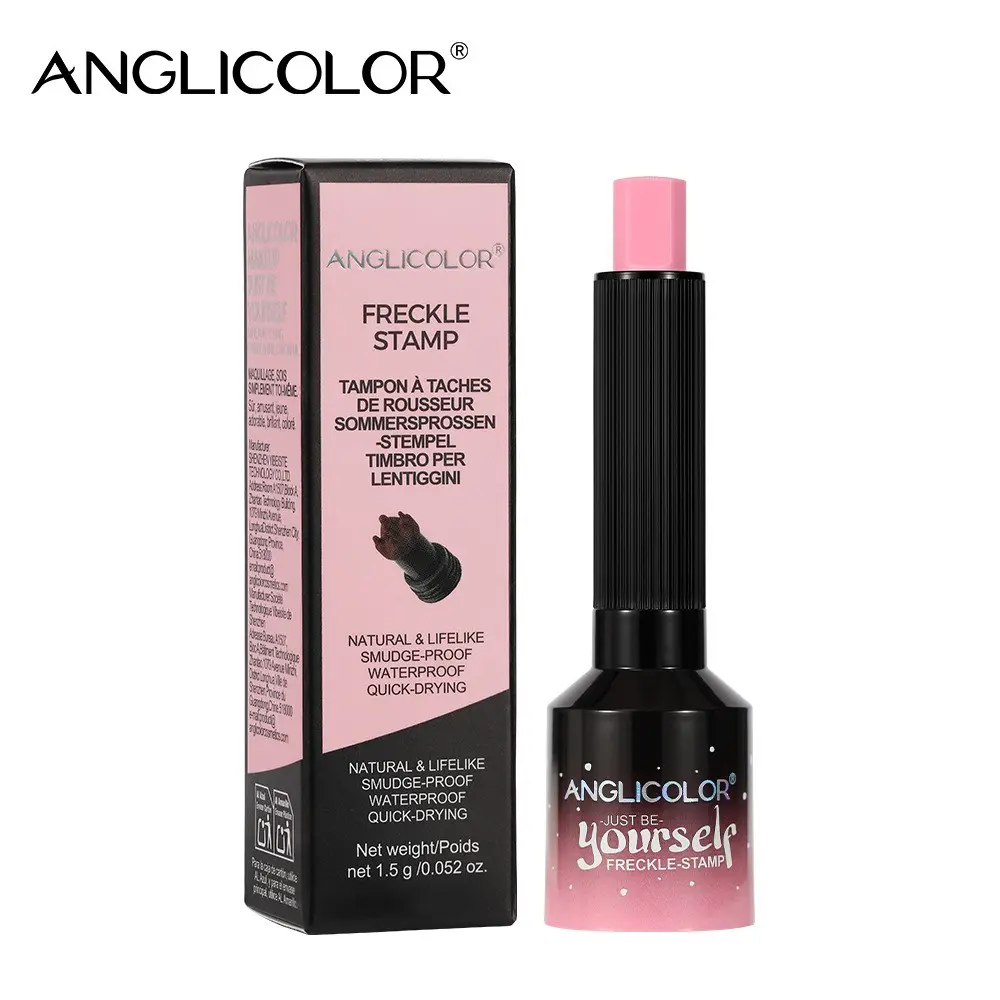 New Natural Fake Freckle Pen, Waterproof Sweat-Resistant Quick-Dry Freckle Stamp Makeup Brush, Ideal for Cosmetics Application