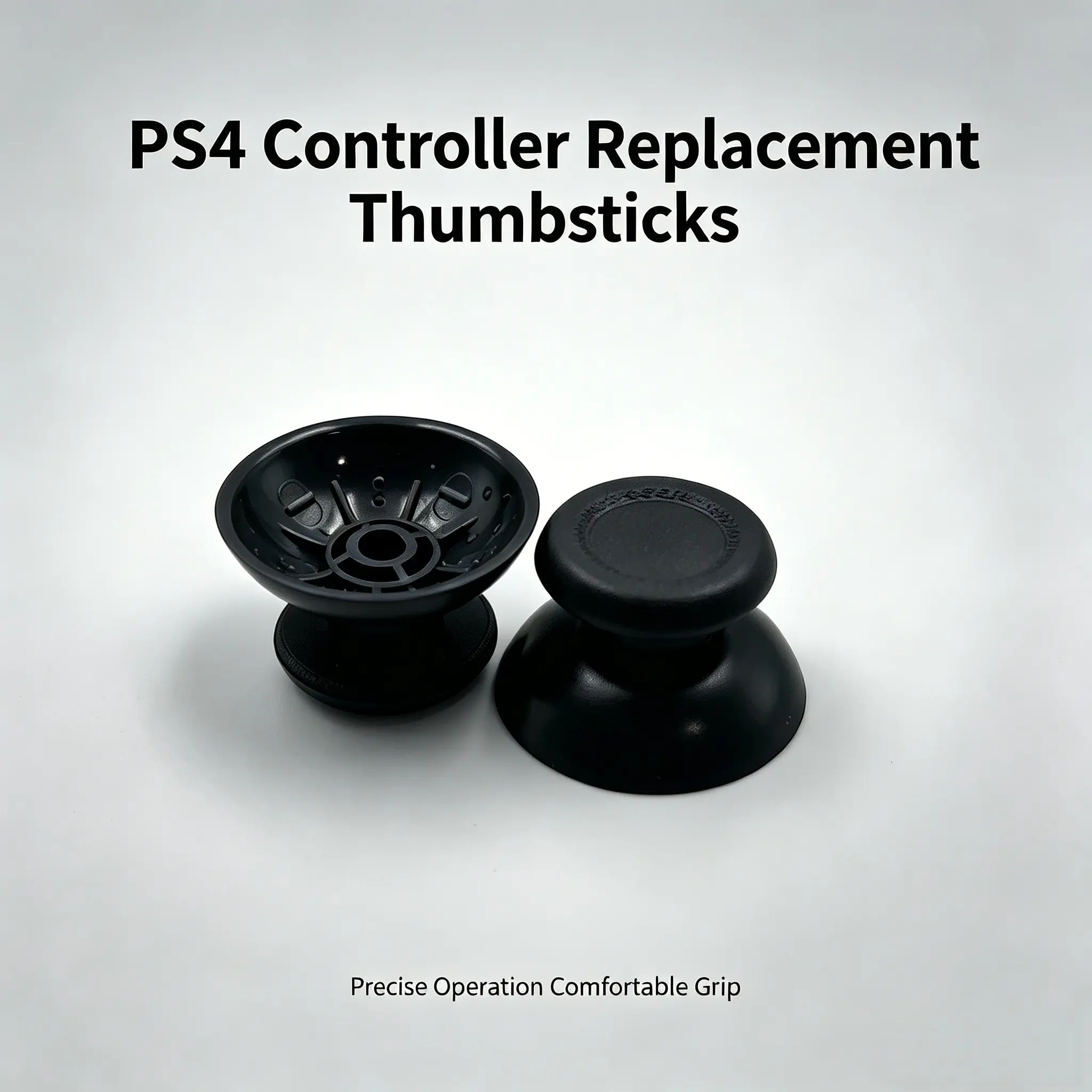 Ps4 Joystick Cap Replacement, Direct Feel, Anti-Slip, Precise Control, No Drift, Ideal for Ps4 Controllers, Enhance Gaming Experience